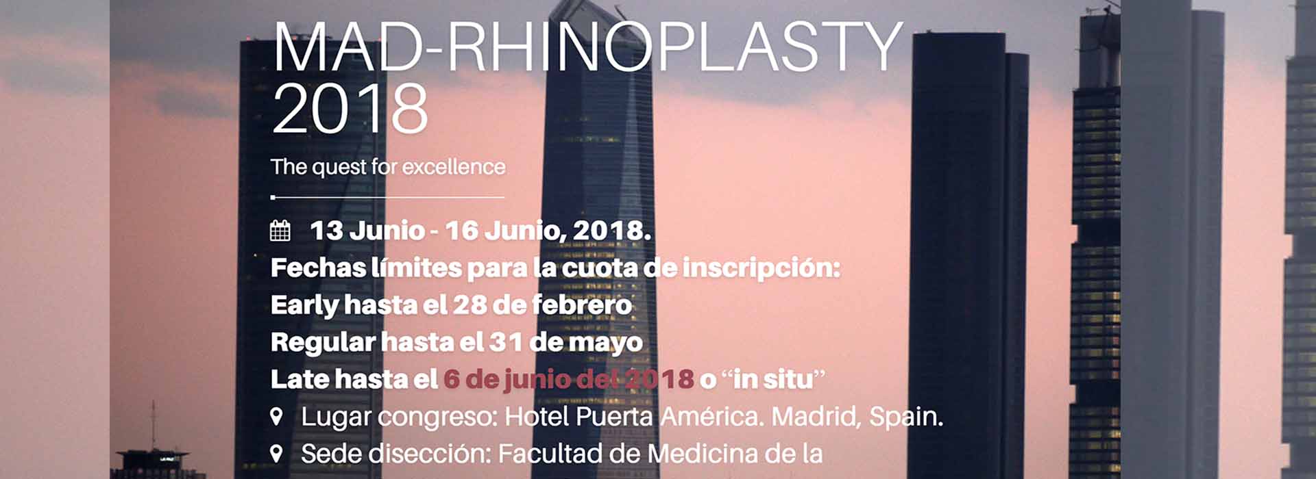 Dr. Javier Galindo dirige el congreso MAD-Rhinoplasty 2018 — Dr. Javier Galindo